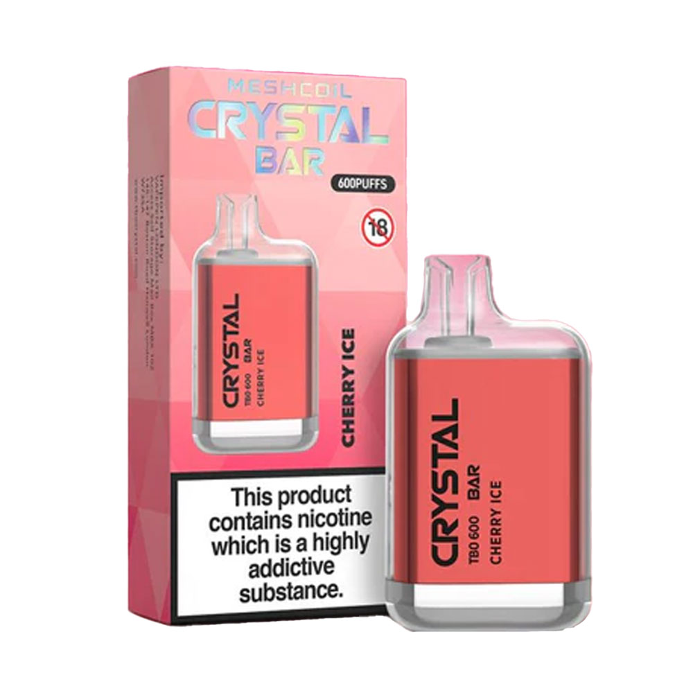 Cherry Ice Bloody Mary Crystal 600 Disposable Vape (Pack of 10)